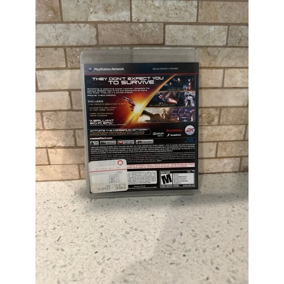 PS3 Mass Effect 2 Playstation Complete w/ Manual - Picture 2 of 3